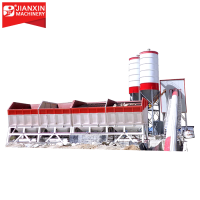 full automatic 120cbm concrete station mixing plant HZS120