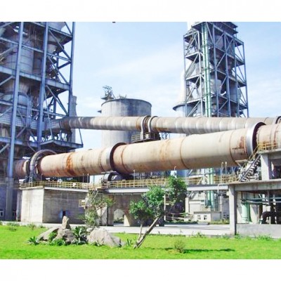 Professional building material rotary kiln cement plant